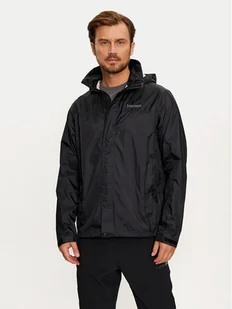 Marmot Kurtka przeciwdeszczowa PreCip Eco M15881 Czarny Regular Fit - Odzież trekkingowa męska - miniaturka - grafika 1