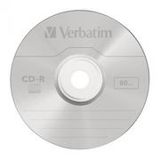 Nośniki danych - Verbatim Dysk CD-R 700MB/80 min AUDIO LIVE IT! 10 szt 43365) - miniaturka - grafika 1