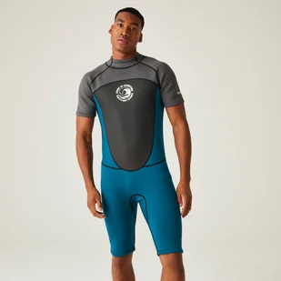 Wetsuit męska pianka neoprenowa krótka 2mm - Kąpielówki męskie - miniaturka - grafika 1