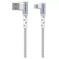 Kable USB - Kabel USB - Lightning ENERGIZER Ultimate 2 m Biały - miniaturka - grafika 1