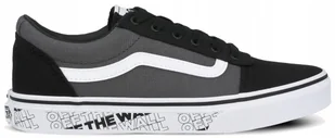 27 BUTY DZIECIĘCE VANS WARD CANVAS UNISEX TRAMPKI SZARE VN0A38J9LRN - Buty dla dziewczynek - miniaturka - grafika 1