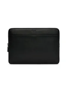 Czarna skórzana teczka na laptop TORMS-0455-99 - Teczki i aktówki - miniaturka - grafika 1