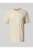 Koszulki męskie - T-shirt o kroju regular fit z czystej bawełny - Tom Tailor - miniaturka - grafika 1