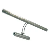 Lampy ścienne - Ideus Kinkiet LAMPA ścienna BRENA 03070 regulowana OPRAWA metalowa LED 6W galeryjka nad lustro satyna - miniaturka - grafika 1