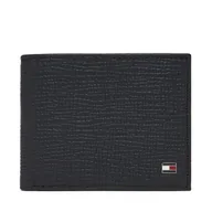 Portfele - Duży Portfel Męski Tommy Hilfiger Th Flag Mini Cc Wallet AM0AM13708 Granatowy - miniaturka - grafika 1