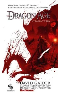 Dragon Age. Tom 1. Utracony tron - Horror, fantastyka grozy - miniaturka - grafika 1