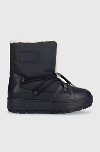 Tommy Hilfiger śniegowce TOMMY ESSENTIAL SNOWBOOT kolor granatowy FW0FW07504 - Śniegowce damskie - miniaturka - grafika 1