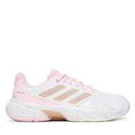 Buty sportowe damskie - Buty do tenisa adidas Courtjam Control 3 JP9739 Biały - miniaturka - grafika 1