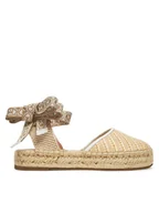 Espadryle damskie - Coccinelle Espadryle E4 SRK 22 02 01 Beżowy - miniaturka - grafika 1