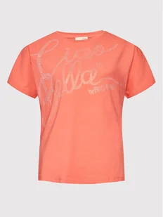 Fracomina T-Shirt FP22ST3004J401N5 Różowy Regular Fit - Koszulki i topy damskie - miniaturka - grafika 1