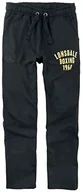 Spodenki męskie - Lonsdale Męskie spodnie do joggingu, normalny krój METHILL, Black/Yellow, M - miniaturka - grafika 1