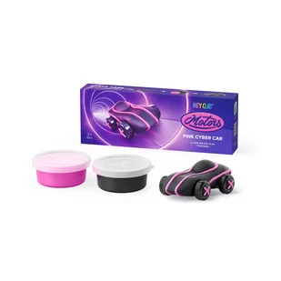 Hey Clay Masa Plastyczna Cyber Auto Różowe - Masy plastyczne - miniaturka - grafika 2