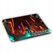 Podkładki pod mysz - Podkładka pod mysz MINECRAFT + IMIĘ/NAPIS w prezencie! - miniaturka - grafika 1