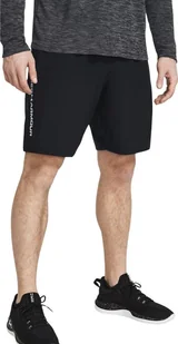 Under Armour Spodenki męskie Under Aromur Tech Woven Wordmark czarne 1383356 001 S - Spodnie sportowe męskie - miniaturka - grafika 1