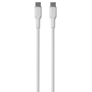 Kabel USB-C - USB-C PURO Icon Soft Cable 1.5 m Biały - Akcesoria do smartwatchy - miniaturka - grafika 1