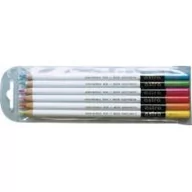 Przybory szkolne - Astra Kredki neonowe 6 kolorów - miniaturka - grafika 1