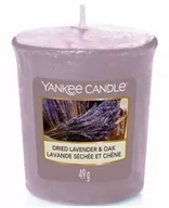 Świece - Yankee Candle VOTIVE DRIED LAVENDER &OAK 49G - miniaturka - grafika 1