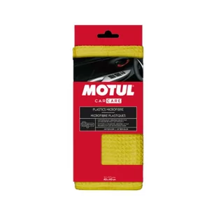 MOTUL CarCare Plastics Microfiber - mikrofibra do plastików - Akcesoria do mycia samochodu - miniaturka - grafika 1