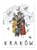Kartki okolicznościowe i zaproszenia - Pocztówka. Kraków Rynek. 105X145 Mm. Sylver Rocket Studio - miniaturka - grafika 1