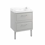 Szafki łazienkowe - Szafka pod umywalkę Charm Grey 60 Sensea - miniaturka - grafika 1