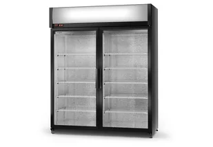 Energooszczędna szafa chłodnicza przeszklona RAPA SCh-S 1400 AG ecoline - Szafy i witryny chłodnicze - miniaturka - grafika 1