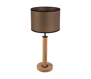 Spot-Light 7017400811552 - Lampa stołowa BENITA 1xE27/60W/230V dąb - Lampy stojące - miniaturka - grafika 1