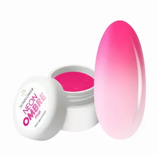 Neon Ombre Paint  No Wipe - Neon Pink 3g - Ozdoby do paznokci - miniaturka - grafika 1