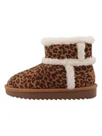 Botki damskie - Tom Tailor Botki w kolorze jasnobrązowo-czarnym - miniaturka - grafika 1