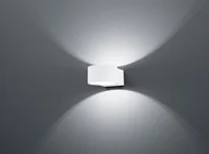 Lampy ścienne - Trio Leuchten Nowoczesna okrągła lampa ścienna biała mat wbudowany LED - Lacapo - miniaturka - grafika 1