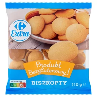 Carrefour Extra Biszkopty 110 g - Zdrowa żywność - miniaturka - grafika 1