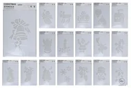 Bombki - Szablony Świąteczne Do Sztucznego Śniegu 35 X 22  Cm - miniaturka - grafika 1