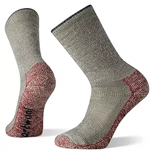 Smartwool Męskie skarpety trekkingowe Mountaineer Classic Edition Maximum Cushion Crew, antracyt, Large - Skarpetki damskie - miniaturka - grafika 1