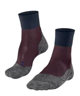 Skarpetki damskie - FALKE Mężczyźni Skarpety do wędrówek TK2 Explore Cool Short M Sso Oddychający I Szybkoschnący przeciw pęcherzom grube1 Para, Czerwony Barolo 8526, 42-43 - miniaturka - grafika 1