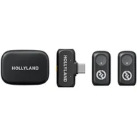 Mikrofony komputerowe - System bezprzewodowy HOLLYLAND Lark A1 Duo Szary - miniaturka - grafika 1