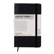 Notesy i bloczki - Leuchtturm, Notes Pocket, 121 stron, kratka, czarny - miniaturka - grafika 1