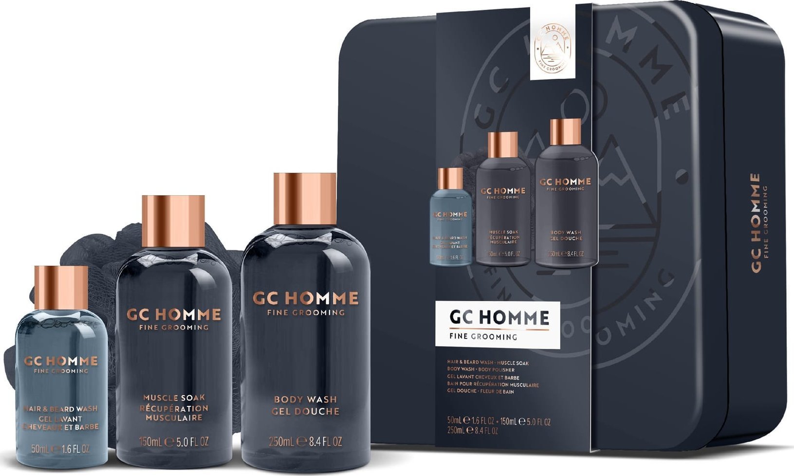 Milton THE LUXURY BATHING COMPANY Zestaw prezentowy GC Homme - Fine Grooming 1 op.