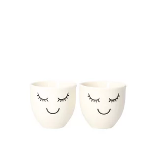 2 Szt Kieliszek Na Jajko Stojak Eyelashes Homla - Miski i półmiski - miniaturka - grafika 1