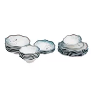 Serwisy obiadowe - Zestaw talerzy z porcelany 24 szt. – Hermia - miniaturka - grafika 1