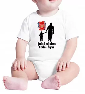 2030 BODY DZIECIĘCE ARSENAL LONDYN TAKI SYN 74 - Body dla niemowląt - miniaturka - grafika 1