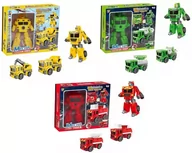 Roboty dla dzieci - Robot pojazd budowlany/ straż/ śmieciarka MIX - Trifox - miniaturka - grafika 1