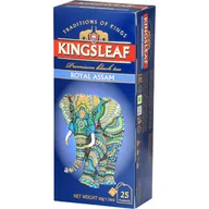 Herbata - Kingsleaf ASSAM czarna herbata INDYJSKA saszetki – 25 x 2 g - miniaturka - grafika 1