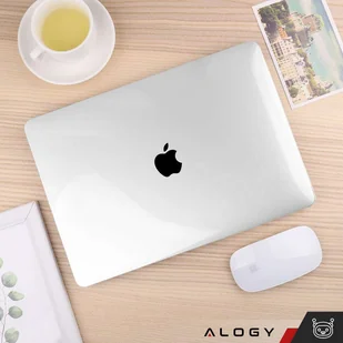 Etui do Macbook Air 15 M2 2023 A2941 Case obudowa pokrowiec Clear Alogy Hard Cover Przezroczyste - Części i akcesoria do laptopów - miniaturka - grafika 15