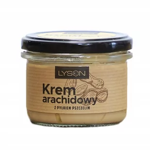 Krem Arachidowy Z Pyłkiem Pszczelim 200G - Słodkie kremy i masła Krem Arachidowy Z Pyłkiem Pszczelim 200G - Słodkie kremy i masła - miniaturka - grafika 1