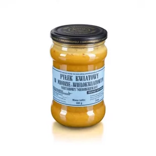 Pyłek kwiatowy w miodzie wielokwiatowym ( Hawran ) - Miód - miniaturka - grafika 1