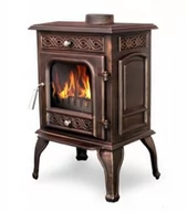 Piece wolnostojące - Piec żeliwny 6,7/9 kW (kolor: brąz) - spełnia anty-smogowy EkoProjekt 04482057 - miniaturka - grafika 1