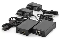 Przełączniki KVM - Digitus Professional DS-55120 - przedłużacz sieciowy HDMI - obsługa IP - do 253 odbiorników - Cat 5e/6 - zestaw (nadajnik/odbiornik) - czarny 4016032365815 - miniaturka - grafika 1
