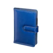 Notesy i bloczki - Notes niebieski A6 z wymiennym wkładem zapięcie magnetyczne 45B 100 kartek gładki - miniaturka - grafika 1