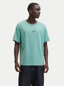 Koszulki męskie - Jack & Jones T-Shirt Corp Graphic 12268415 Turkusowy Regular Fit - miniaturka - grafika 1