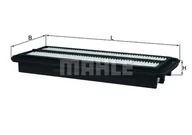 Filtry powietrza - Filtr powietrza Mahle LX 3601 - miniaturka - grafika 1