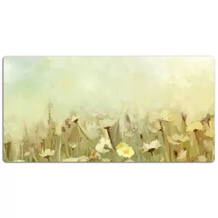 Podkładka mata ochrona biurka Polne kwiaty 120x60cm, Dywanomat - Podkładki na biurko - miniaturka - grafika 1